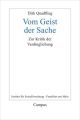 Vom Geist der Sache