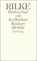 Briefwechsel mit den Brüdern Reinhart 1919-1926