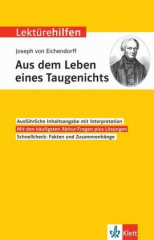 Lektürehilfen Joseph von Eichendorff, Aus dem Leben eines Taugenichts