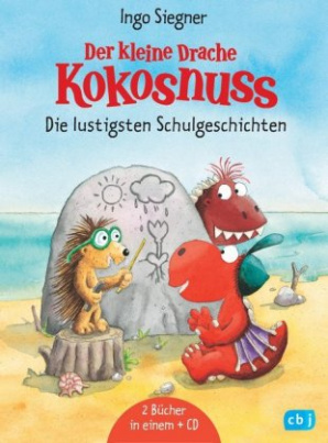 Der kleine Drache Kokosnuss - Die lustigsten Schulgeschichten, m. Audio-CD