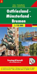 Ostfriesland - Münsterland - Bremen, Autokarte 1:150.000, Blatt 3