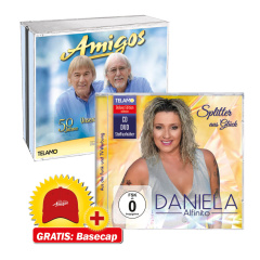 Splitter aus Glück + 50 Jahre - Unsere Schlager von damals ...und heute! + GRATIS Amigos Basecap