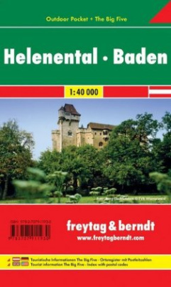 Freytag & Berndt Wander-, Rad- und Freizeitkarte Helenental, Baden