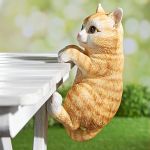 neu Katze Kletterkätzchen Garten-Deko 