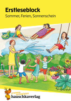 Erstleseblock - Sommer, Ferien, Sonnenschein, A5-Block