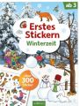 Erstes Stickern Winterzeit