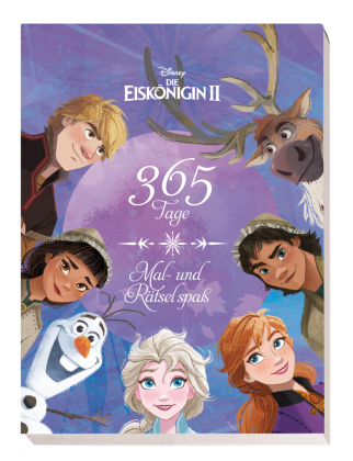 Disney Die Eiskönigin 2: 365 Tage Mal- und Rätselspaß