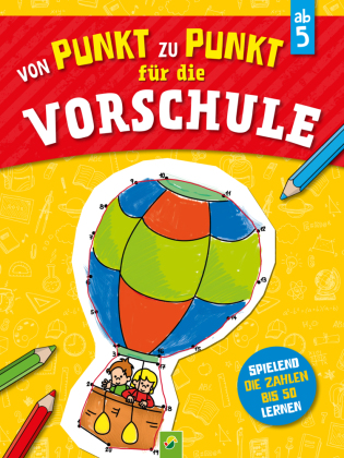 Von Punkt zu Punkt für die Vorschule für Kinder ab 5 Jahren