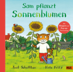 Sam pflanzt Sonnenblumen