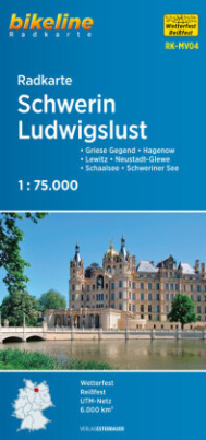 Radkarte Schwerin Ludwigslust (RK-MV04)