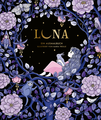 Luna - Ein Ausmalbuch