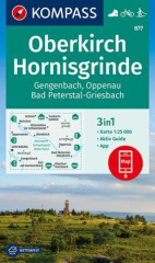 KOMPASS Wanderkarte 877 Oberkirch, Hornisgrinde, Gengenbach, Oppenau, Bad Peterstal-Griesbach 1:25000