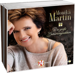 Monika Martin - Die große Geburtstagsedition + 25 Jahre - Ihre größten Erfolge + GRATIS Tasse + Halskette