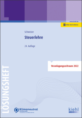 Steuerlehre - Lösungsheft