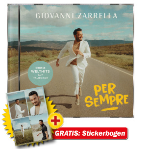 PER SEMPRE + GRATIS Stickerbogen (Exklusives Angebot)