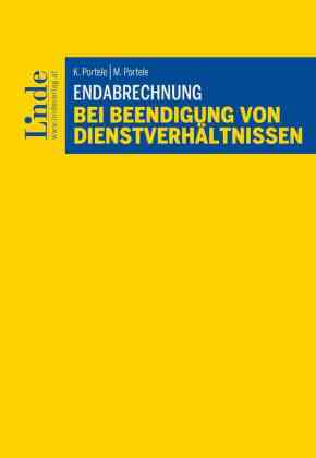 Endabrechnung bei Beendigung von Dienstverhältnissen