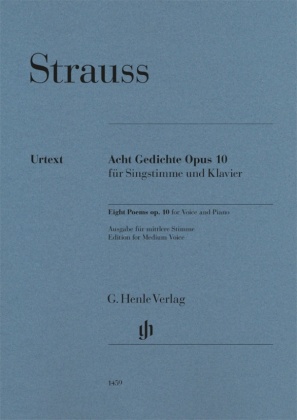 Strauss, Richard - Acht Gedichte op. 10