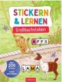 Stickern & Lernen - Großbuchstaben