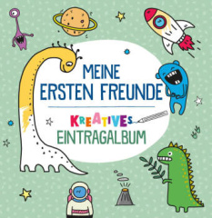 Meine ersten Freunde - Kreatives Eintragalbum (grün)