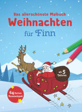 Das allerschönste Malbuch Weihnachten für Finn