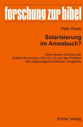 Solarisierung im Amosbuch?