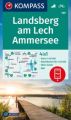 KOMPASS Wanderkarte 189 Landsberg am Lech, Ammersee 1:50.000