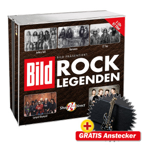 BILD präsentiert: Rock Legenden + GRATIS Anstecker E-Gitarre (Exklusives Angebot)