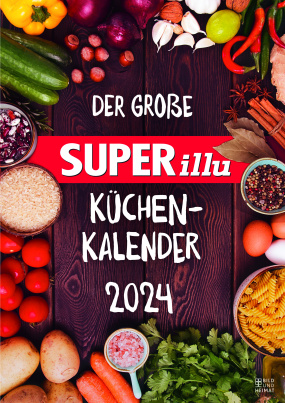 Der große SUPERillu Küchenkalender 2024