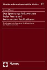 Das Spannungsfeld zwischen freier Presse und kommunalen Publikationen