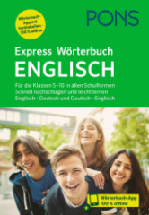 PONS Express Wörterbuch Englisch, m.  Buch, m.  Online-Zugang