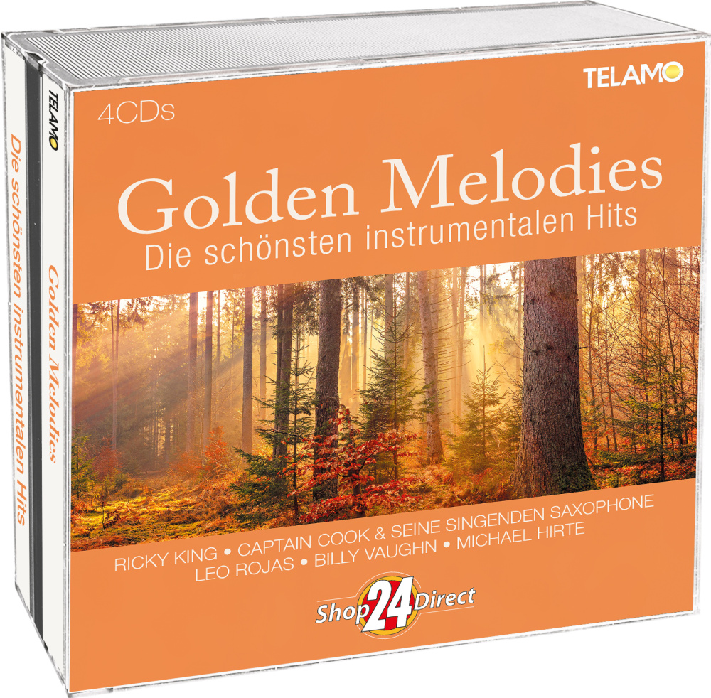 Golden Melodies - Die schönsten instrumentalen Hits + GRATIS Brosche im Blumendesign (Exklusives Angebot)