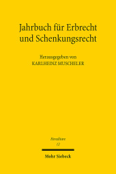 Jahrbuch für Erbrecht und Schenkungsrecht