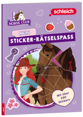 SCHLEICH® Horse Club(TM) - Mein Sticker-Rätselspaß, m. 1 Beilage