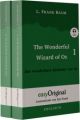 The Wonderful Wizard of Oz / Der wunderbare Zauberer von Oz - 2 Teile (Buch + 2 MP3 Audio-CDs) - Lesemethode von Ilya Frank - Zweisprachige Ausgabe Englisch-Deutsch, m. 1 Audio-CD, m. 1 Audio, m. 1 Audio, 2 Teile