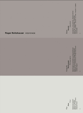 Roger Boltshauser - Response