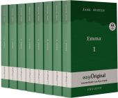 Emma - Teile 1-8 (Buch + Audio-Online) - Lesemethode von Ilya Frank - Zweisprachige Ausgabe Englisch-Deutsch, m. 8 Audio, m. 8 Audio, 8 Teile