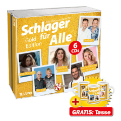 Schlager für Alle - Gold Edition + GRATIS Fan-Tasse (Exklusives Angebot)