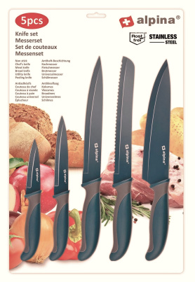 5-teiliges Universal-Messerset