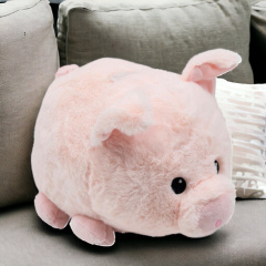 Piggy, das flauschige grunzende Sparschwein (3er-Set)