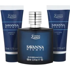 Parfümgeschenkset Savanna Nights Eau de Parfum für Ihn (EdP)