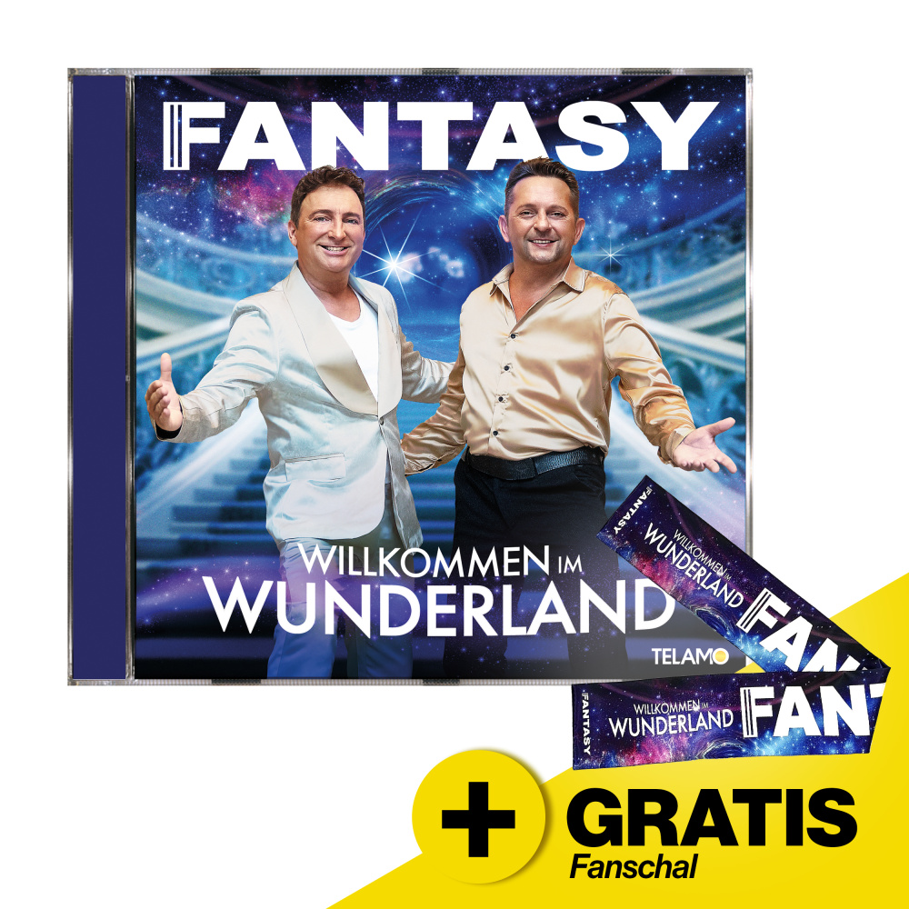 Willkommen im Wunderland + GRATIS Fanschal