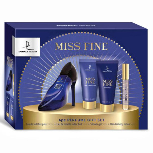 Parfümgeschenkset Miss Fine Eau de Parfum für Sie (EdP)