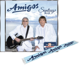 Amigos - Santiago Blue EXKLUSIV 3 Bonustitel + Fanschal