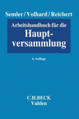 Arbeitshandbuch für die Hauptversammlung, m. CD-ROM