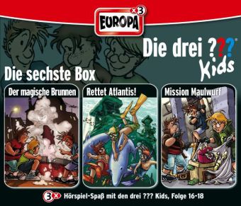 Die drei Fragezeichen-Kids, 3 Audio-CDs. Box.6