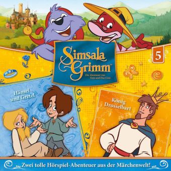 SimsalaGrimm - Hänsel und Gretel / König Drosselbart, 1 Audio-CD