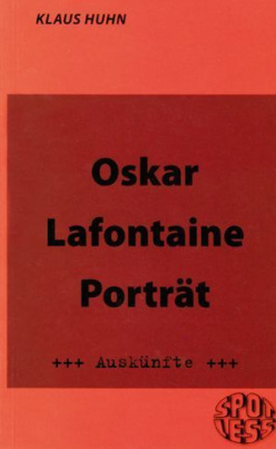 Oskar Lafontaine Porträt (Mängelexemplar)