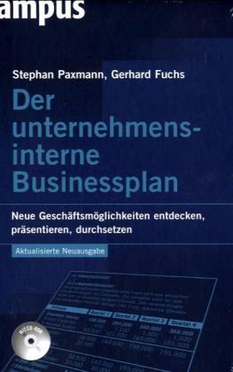 Der unternehmensinterne Businessplan, m. CD-ROM