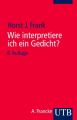 Wie interpretiere ich ein Gedicht?