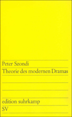 Theorie des modernen Dramas 1880-1950